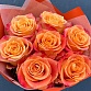 Букет из 7 красно-желтых роз «Силантой». Фото №4