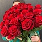 Букет из 31 длинной красной розы "Эксплорер". Фото №6