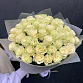 Букет из 51 белой розы "Мондиаль". Фото №1