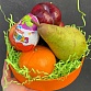 Композиция - комплимент с фруктами и киндер-сюрпризом "Тутти". Фото №6