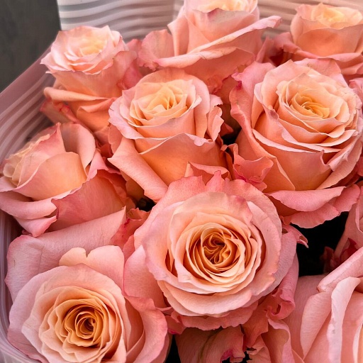 Букет из 11 роз «Шиммер». Фото №5