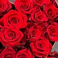 Композиция из красных роз в коробке-сердце "Признание". Фото №7