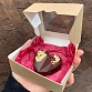 Конфета ручной работы из горького бельгийского шоколада с арахисом. Фото №6