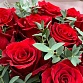 Букет из 9 красных роз и эвкалипта "Боско". Фото №5