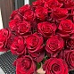 Букет из 25 красных роз "Сандра". Фото №5