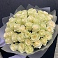 Букет из 51 белой розы "Мондиаль". Фото №7