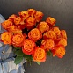 Букет из 21 красно-желтой розы «Силантой». Фото №6