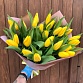 Букет из 25 желтых тюльпанов "Солнечные грезы". Фото №2