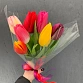 Букет из 7 разноцветных тюльпанов "Ассорти". Фото №9