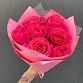 Букет из 7 роз "Пинк Флойд". Фото №2
