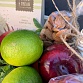 Подарочная корзина с фруктами, ягодами, орехами, чаем, печеньем и мятой "Летнее чаепитие". Фото №6