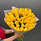 Букет из 51 желтого тюльпана "Солнцестояние". Фото №1